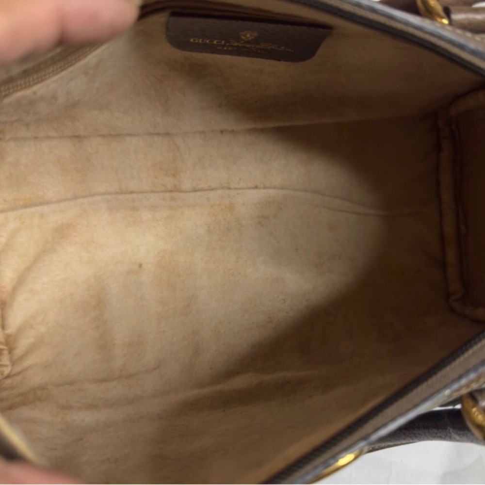 Gucci Supreme Sherry Line Mamogram Boston Bag - Picture 6 of 15